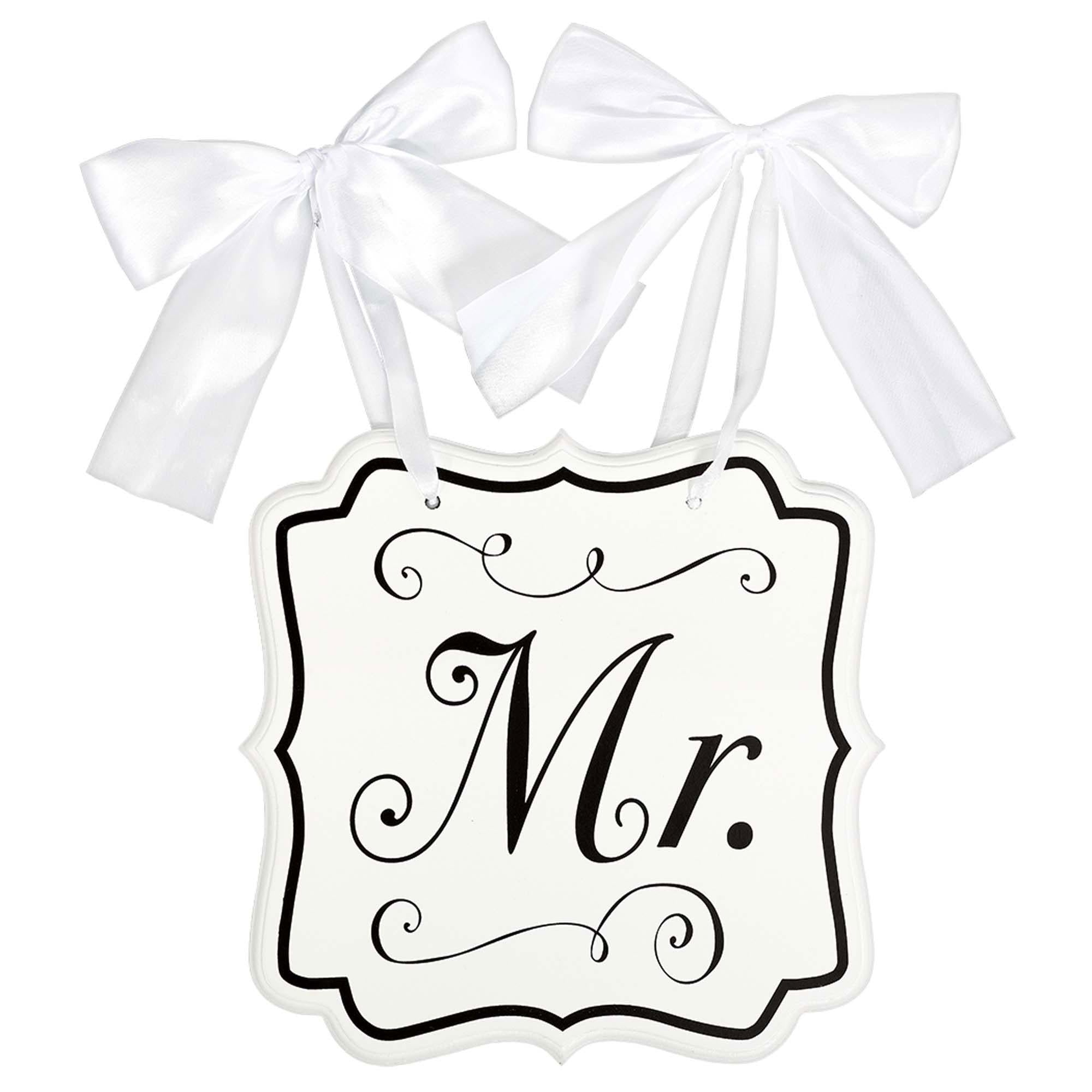 Mr. Chair Sign 9.38in x 9.50in Decorations - Party Centre