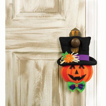 Jack O Lantern Door Hanger Decorations - Party Centre