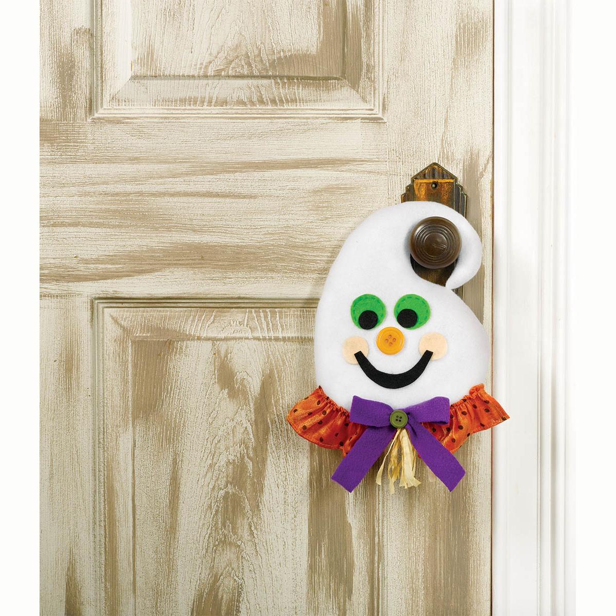 Ghost Plush Door Hanger Decorations - Party Centre