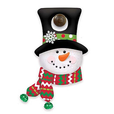 Snowman Door Knob Plush Hanger Decorations - Party Centre