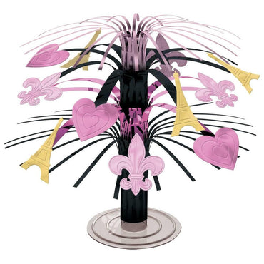 A Day In Paris Cascade Centerpiece Decorations - Party Centre