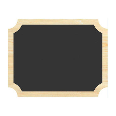 Chalkboard Easel Signs Wood 2pcs Decorations - Party Centre