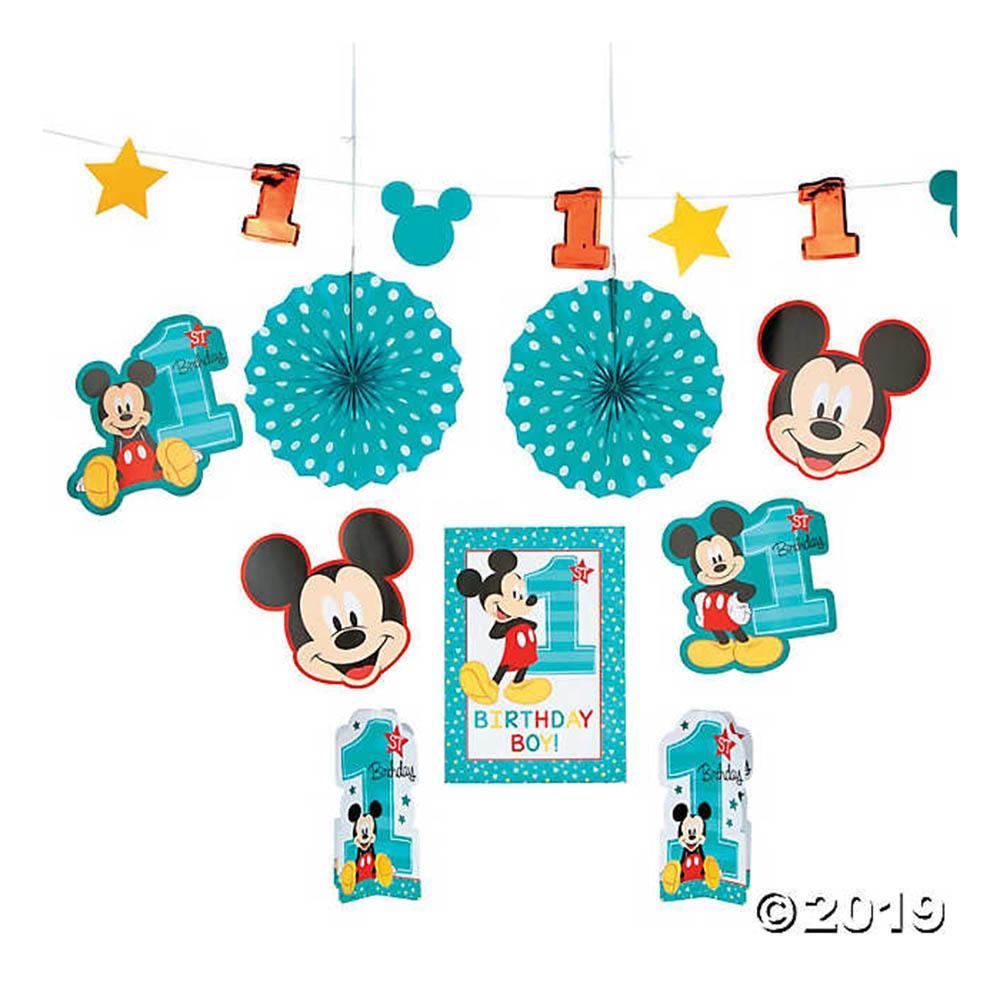 Mickey's Fun To Be One Room Decorating Kit Decorations - Party Centre