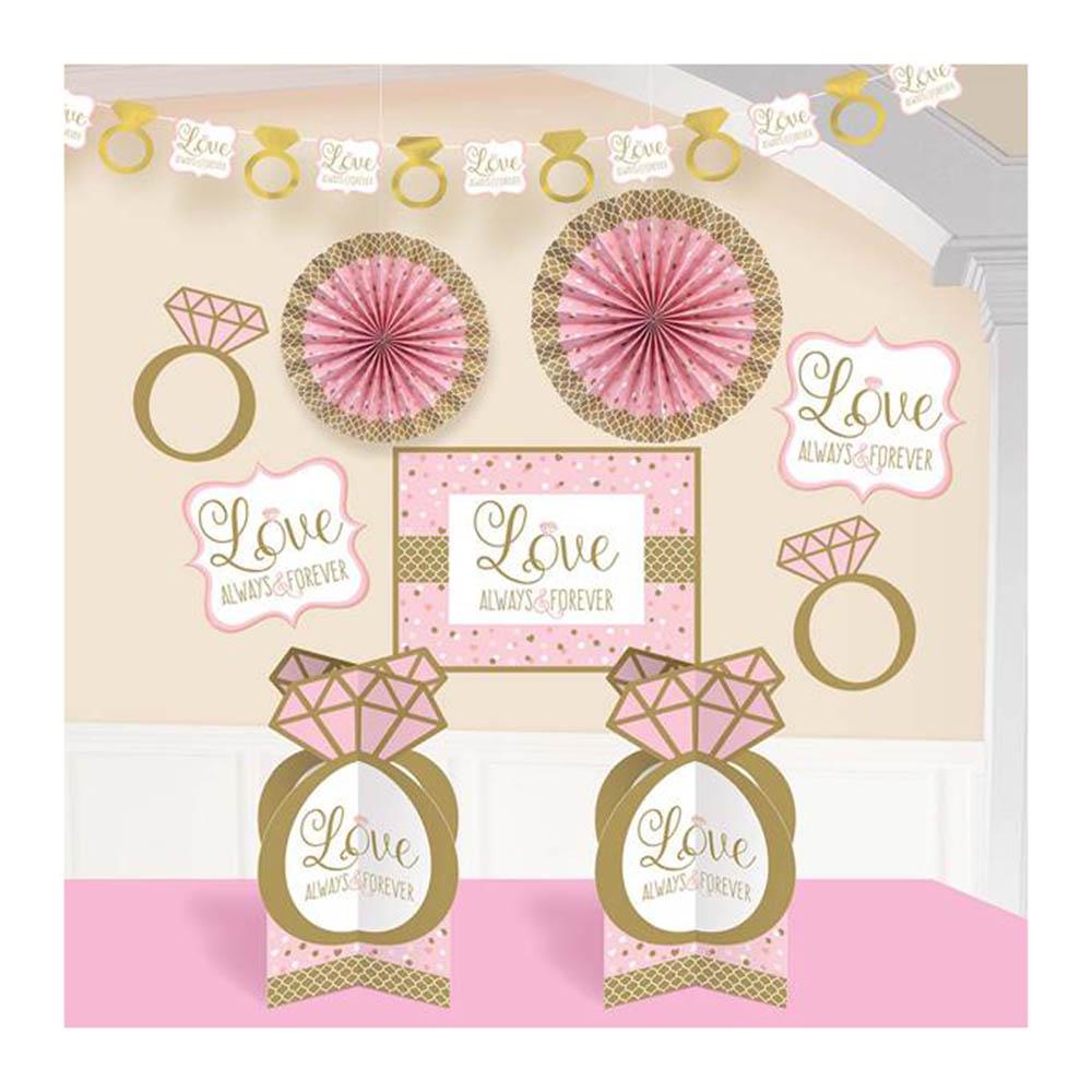 Sparkling Wedding Room Decorating Kit Decorations - Party Centre