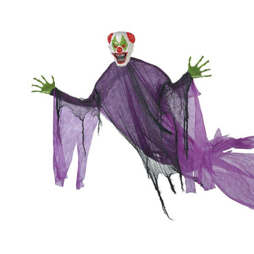 Clown Hanging Fabric & Plastic Prop 7ft Party Accessories - Party Centre