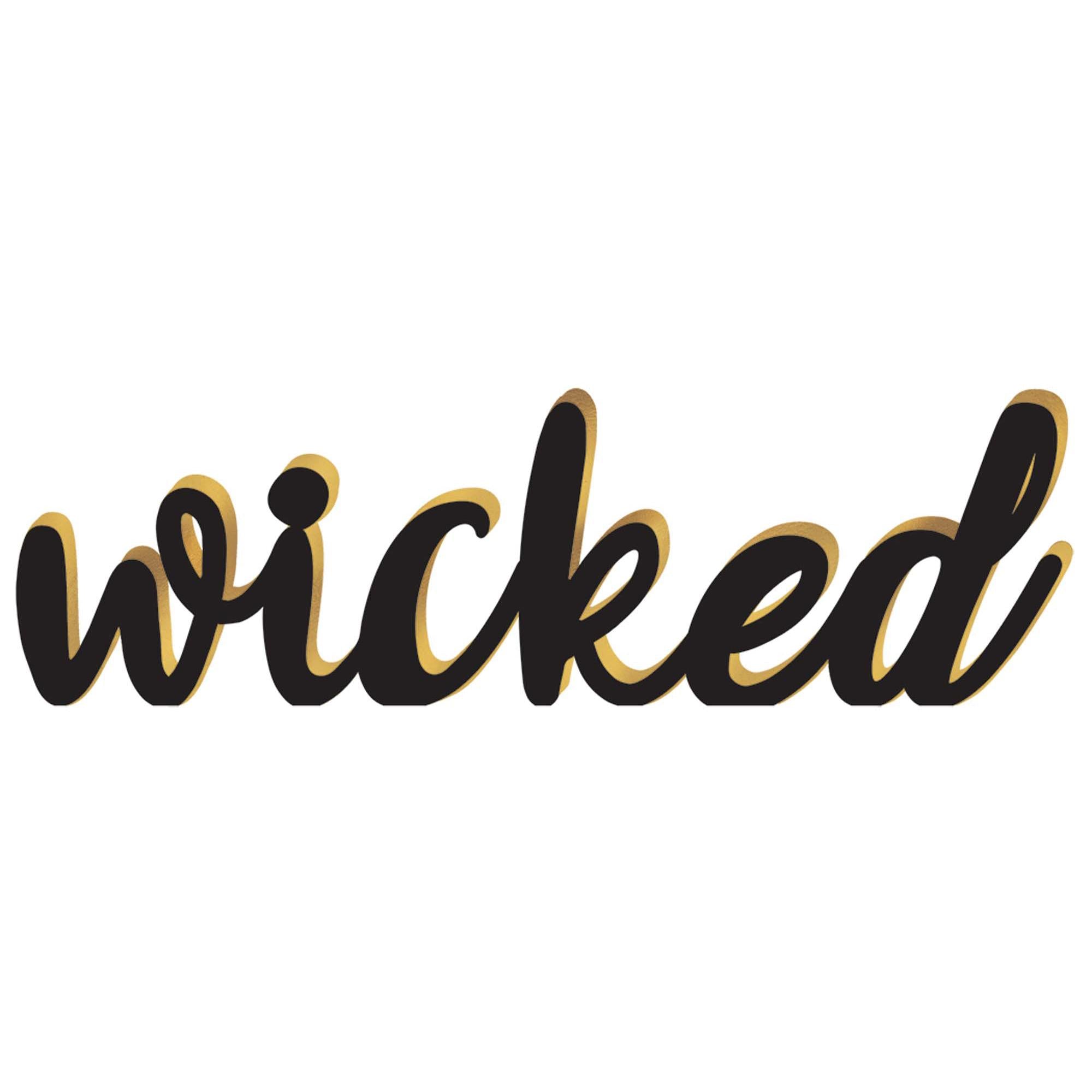 Wicked Standing Base Sign Decoration Decorations - Party Centre
