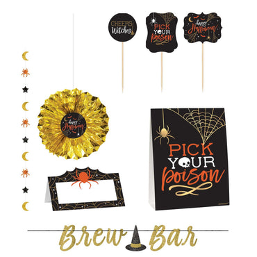 Wicked Brew Bar Decorating Kit Decorations - Party Centre