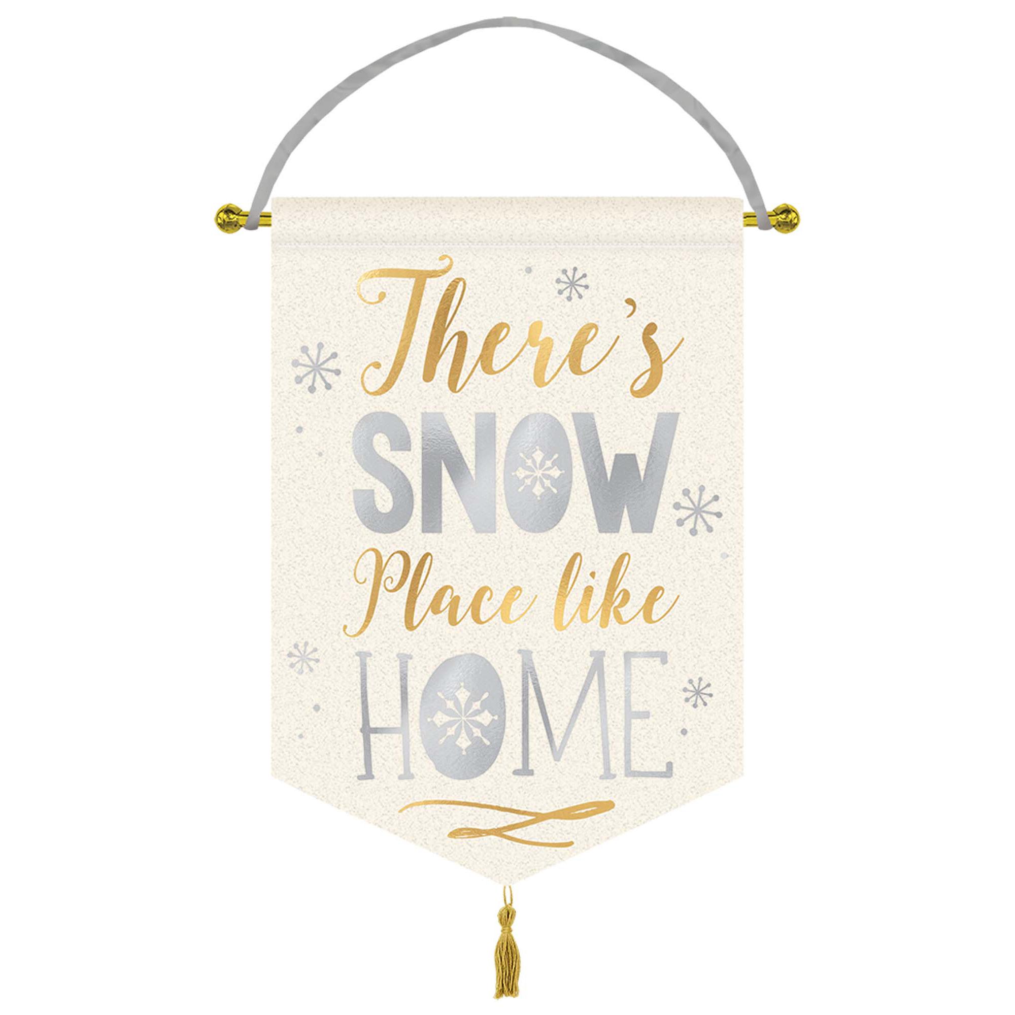 Theres Snow Place Like Home Hanging Decoration Decorations - Party Centre