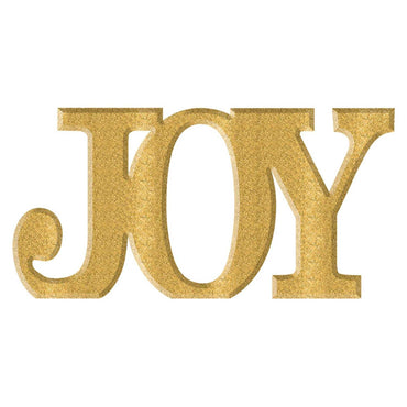 Joy Standing Sign Decorations - Party Centre