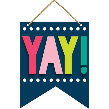 Signs Of The Times Mini Hanging Message Decorations - Party Centre