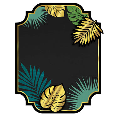 Key West Chalkboard Menu Easel Decorations - Party Centre