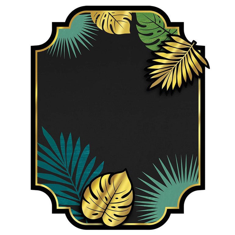 Key West Chalkboard Menu Easel Decorations - Party Centre