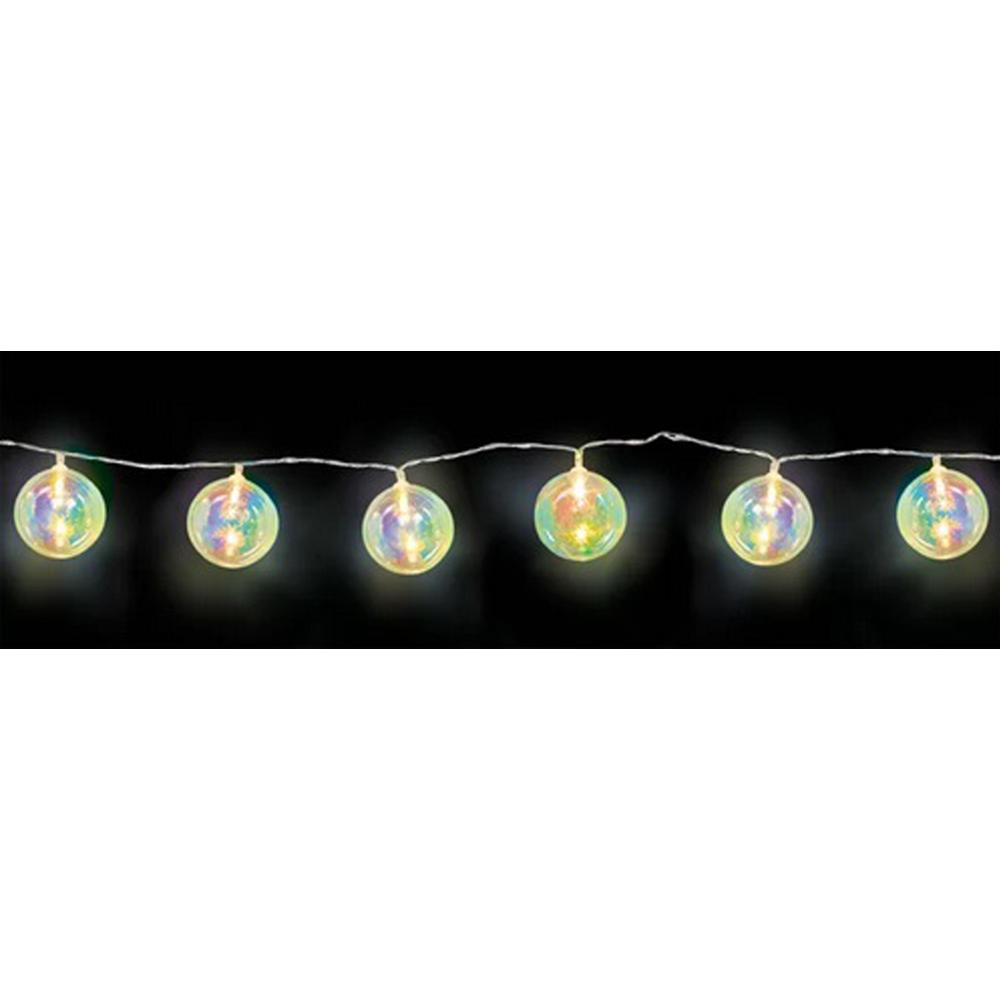 Iridescent Balls LED String Lights Decoration Decorations - Party Centre