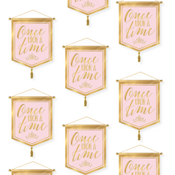 Disney Princess Once Upon A Time Canvas Hanging Decoration