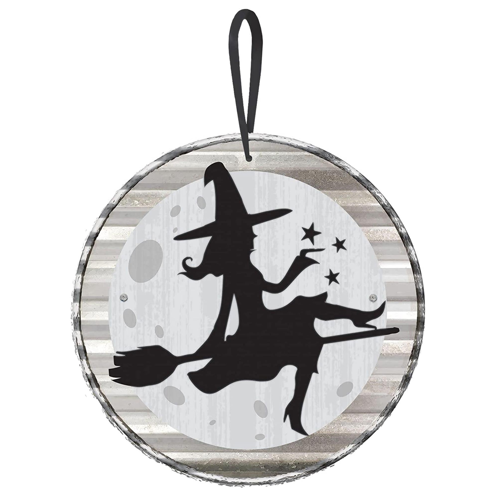Mini Witch Hanging Mdf Sign Decoration