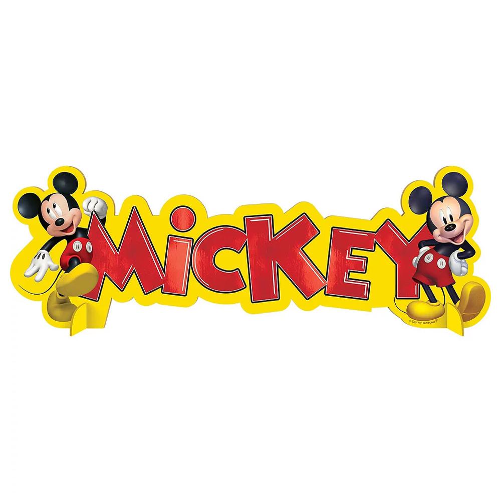 Mickey Mouse Forever Table Decoration Paper Board Decorations - Party Centre