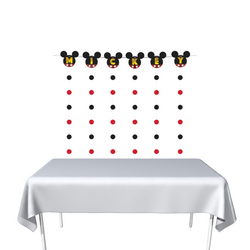 Disney Mickey Mouse Forever Floral String Banner