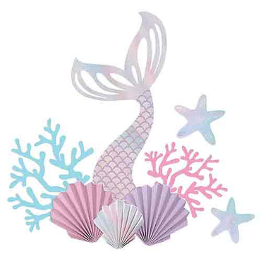 Shimmering Mermaids Wall Decorating Kit