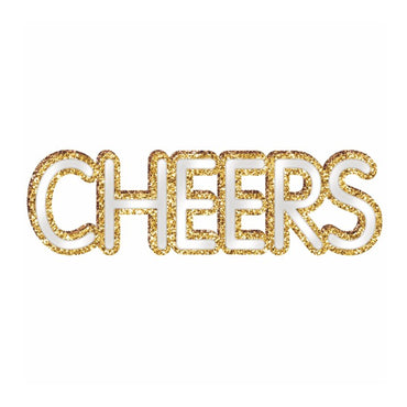 Cheers Standing Acrylic Mirror Mdf w/ Glitter