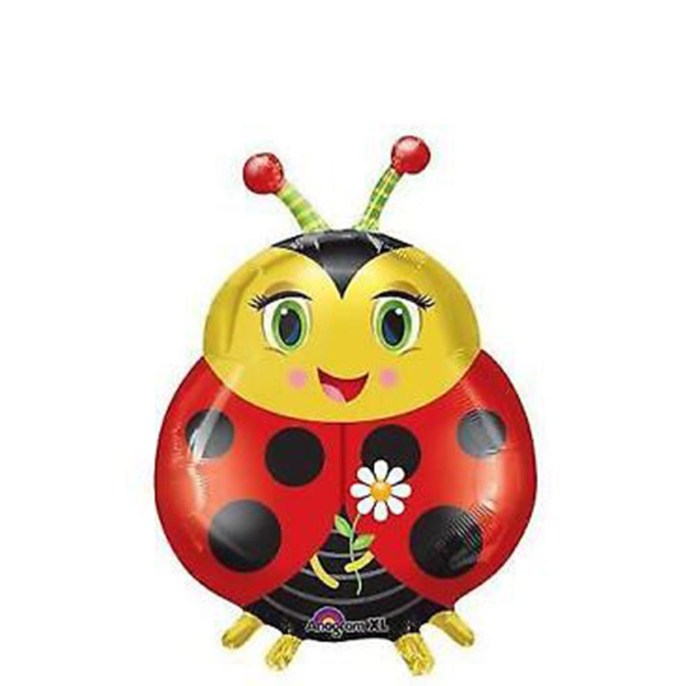 Polka Dot Ladybug Foil Balloon 25 x 20in Balloons & Streamers - Party Centre