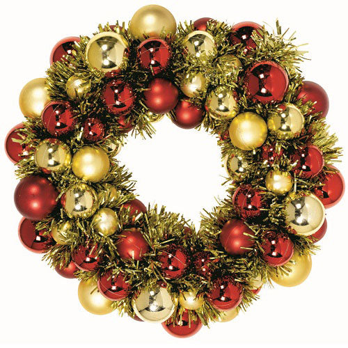 Ornament Wreath Decorations - Party Centre