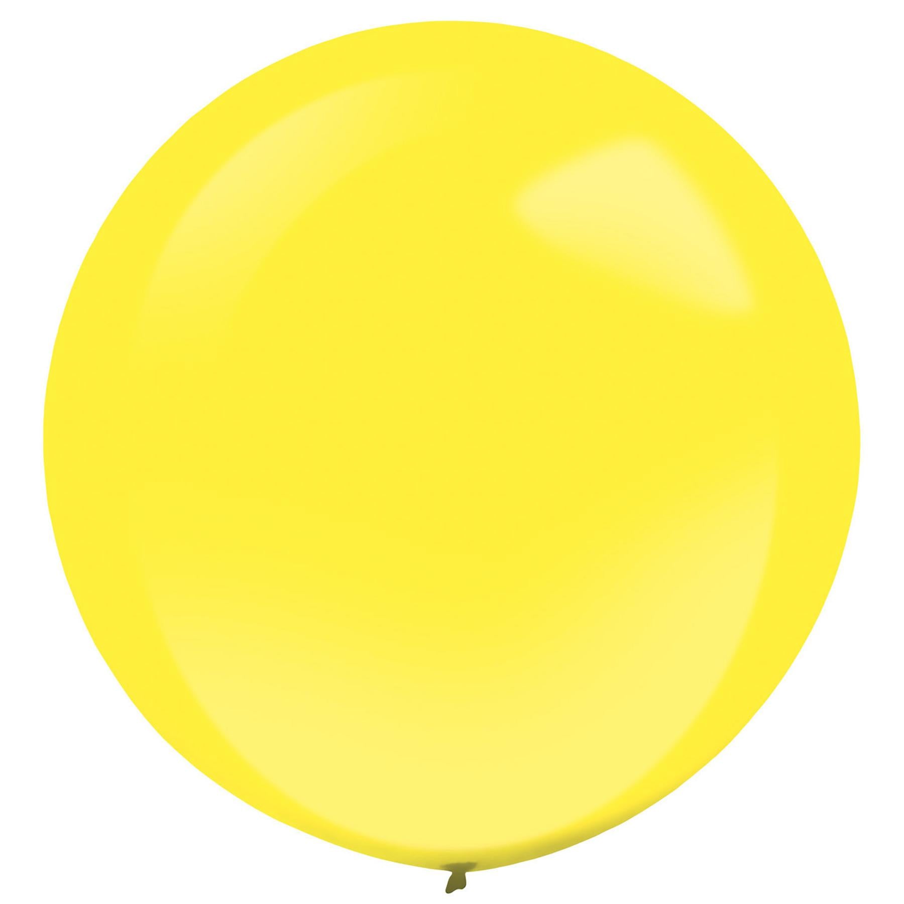 Yellow Sunshine Standard Latex Balloons 3ft Balloons & Streamers - Party Centre
