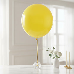 Yellow Sunshine Standard Latex Balloons 3ft Balloons & Streamers - Party Centre