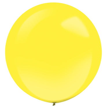 Yellow Sunshine Standard Latex Balloons 3ft Balloons & Streamers - Party Centre