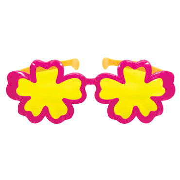 Giant Hibiscus Sunglasses Costumes & Apparel - Party Centre