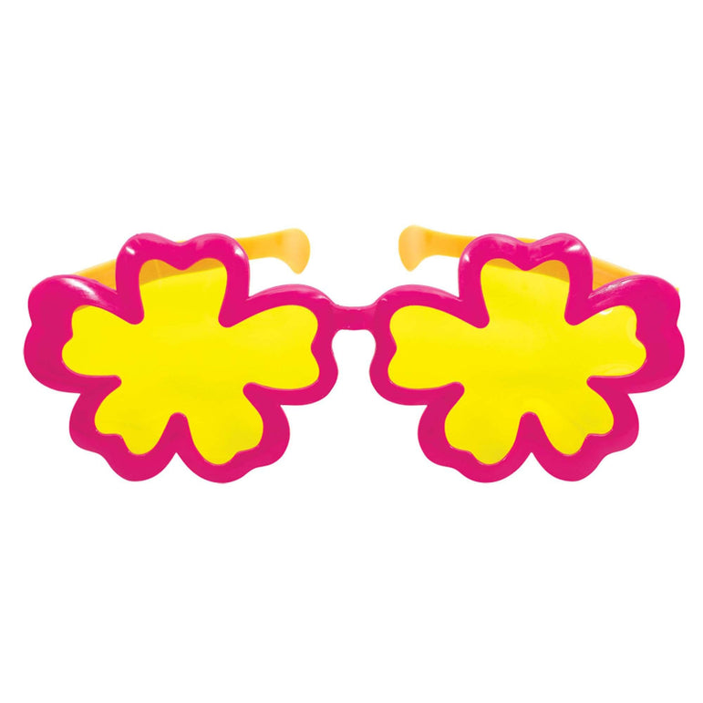Giant Hibiscus Sunglasses Costumes & Apparel - Party Centre