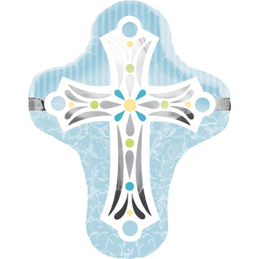 Blue Cross SuperShape Balloon 28in Balloons & Streamers - Party Centre