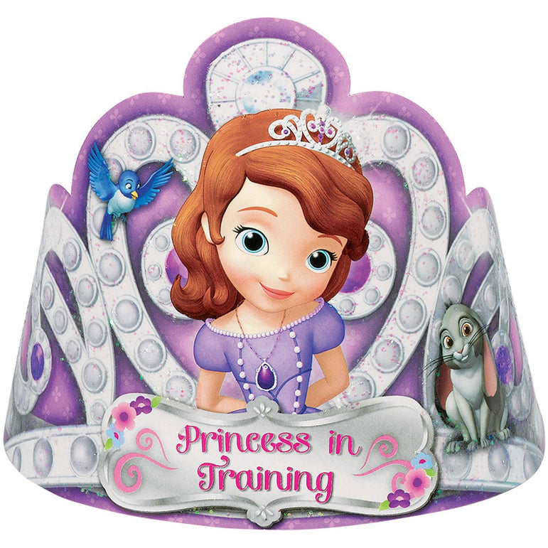 Sofia The First Paper Tiara Costumes & Apparel - Party Centre