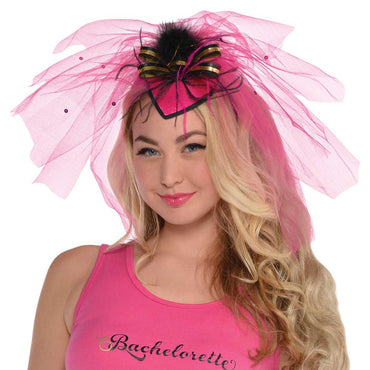 Sassy Bride Fascinator Costumes & Apparel - Party Centre
