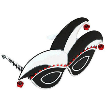 Black & Red Jester Fun Shades Costumes & Apparel - Party Centre