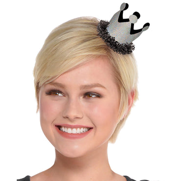 Chalkboard Birthday Mini Crown Clip Costumes & Apparel - Party Centre