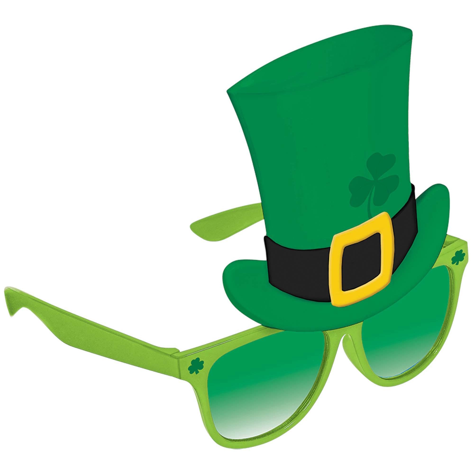 St Patrick Top Hat Fun Shades Costumes & Apparel - Party Centre