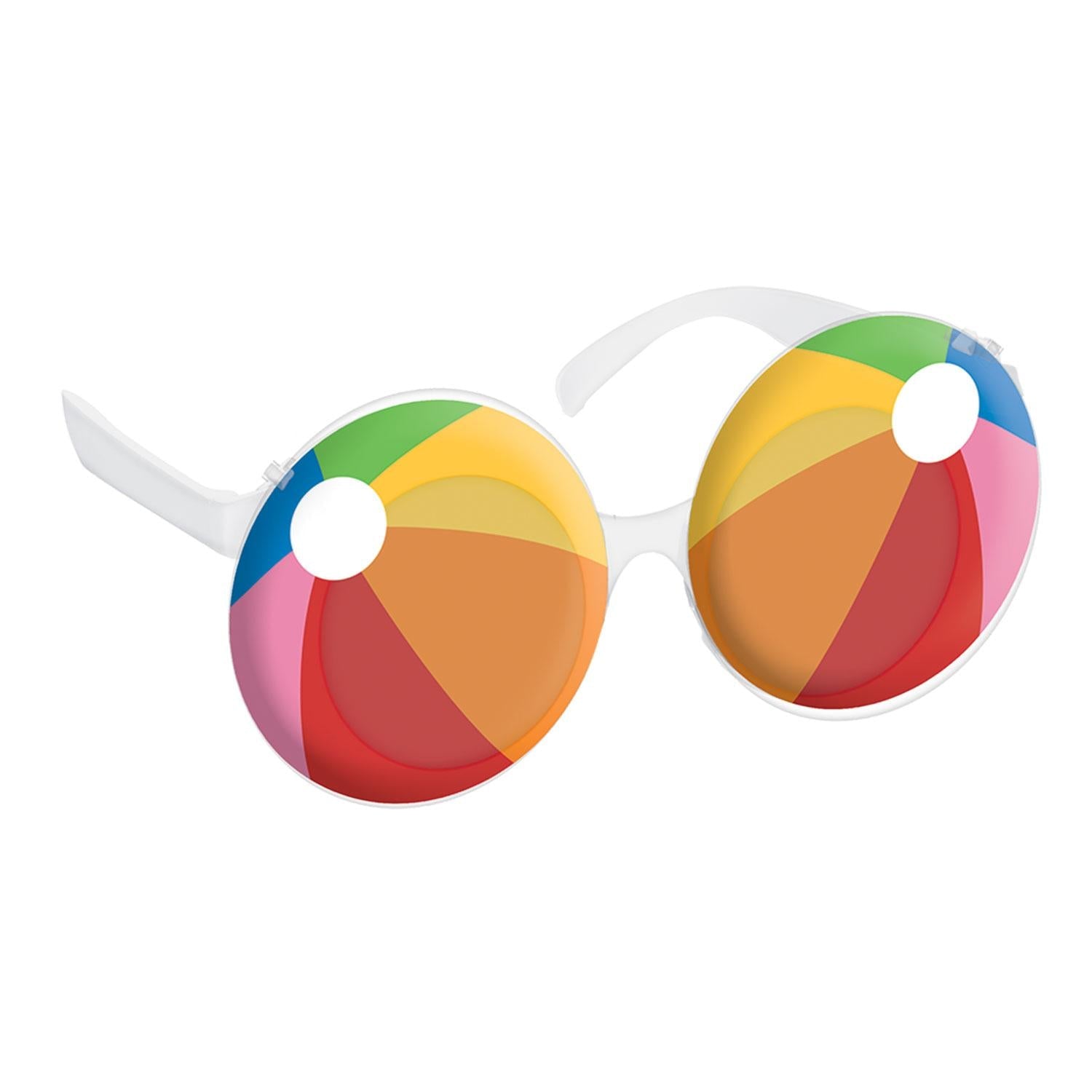 Beach Ball Glasses Costumes & Apparel - Party Centre