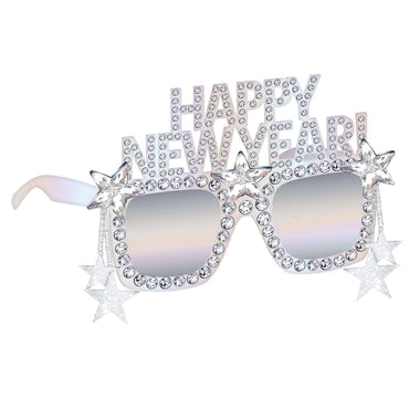 Disco Ball New Year Glasses Costumes & Apparel - Party Centre