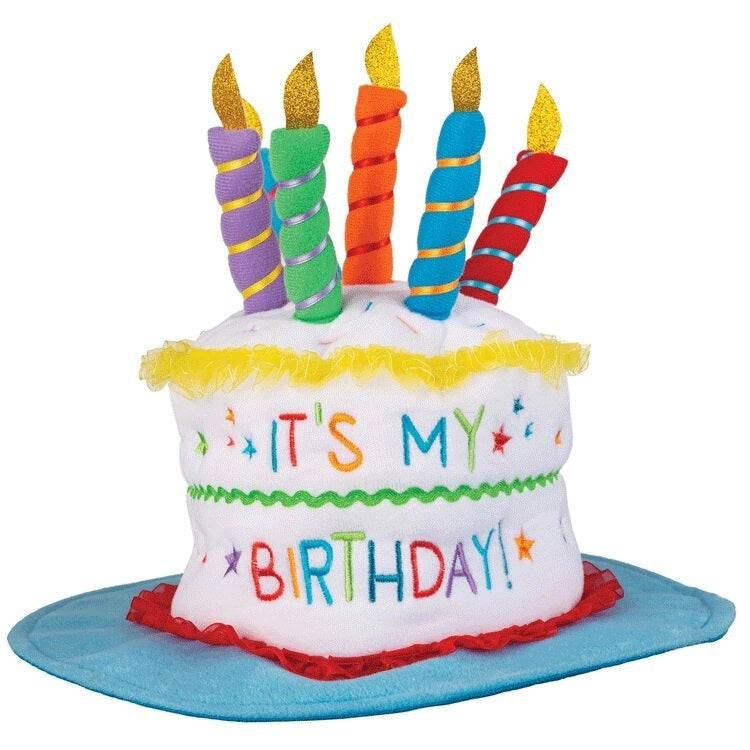 Sprinkles Birthday Cake Hat