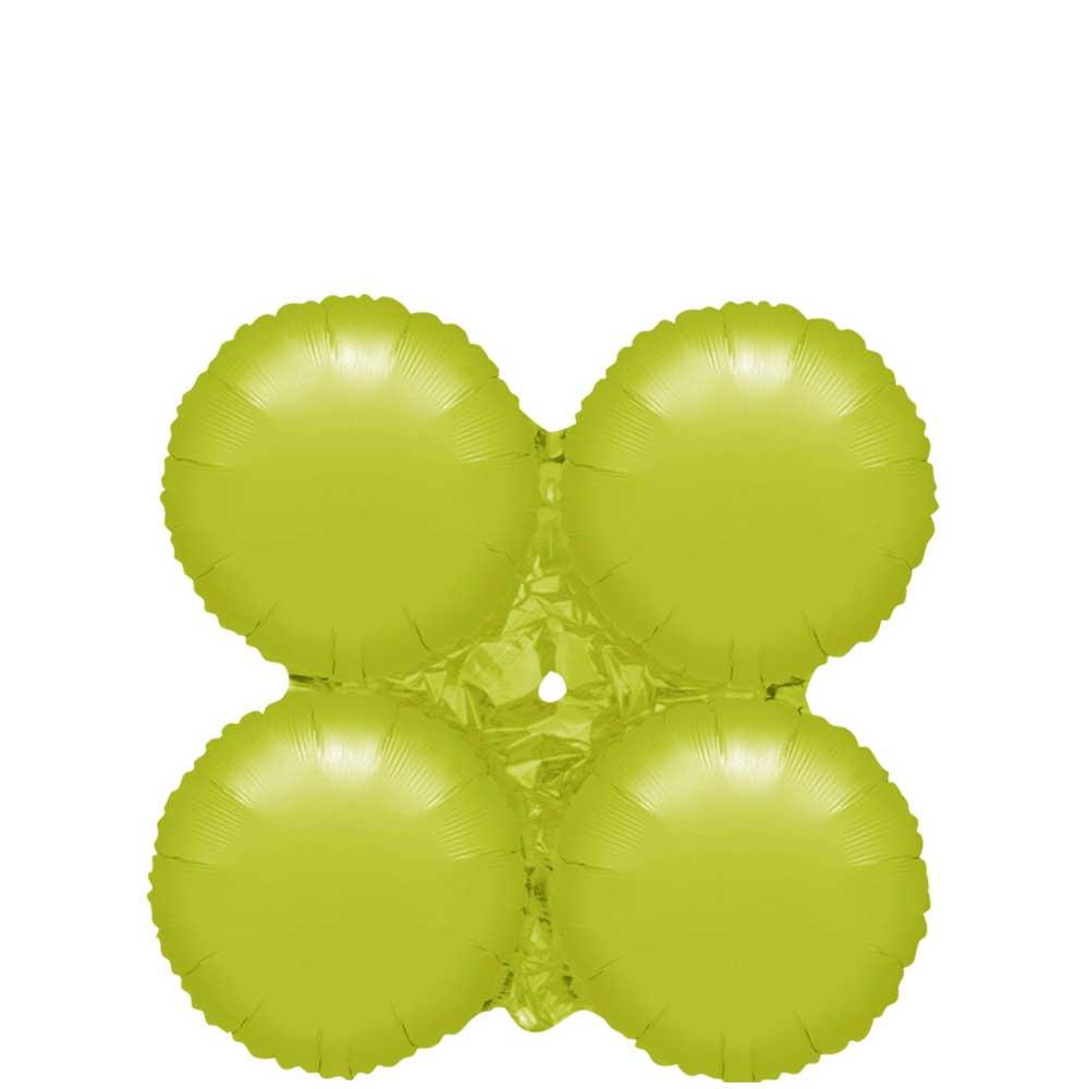 Metallic Lime Green Small MagicArch Balloon 16in Balloons & Streamers - Party Centre