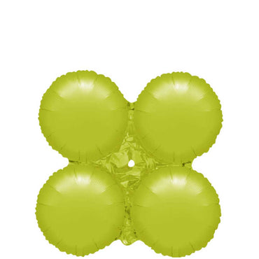 Metallic Lime Green Small MagicArch Balloon 16in Balloons & Streamers - Party Centre