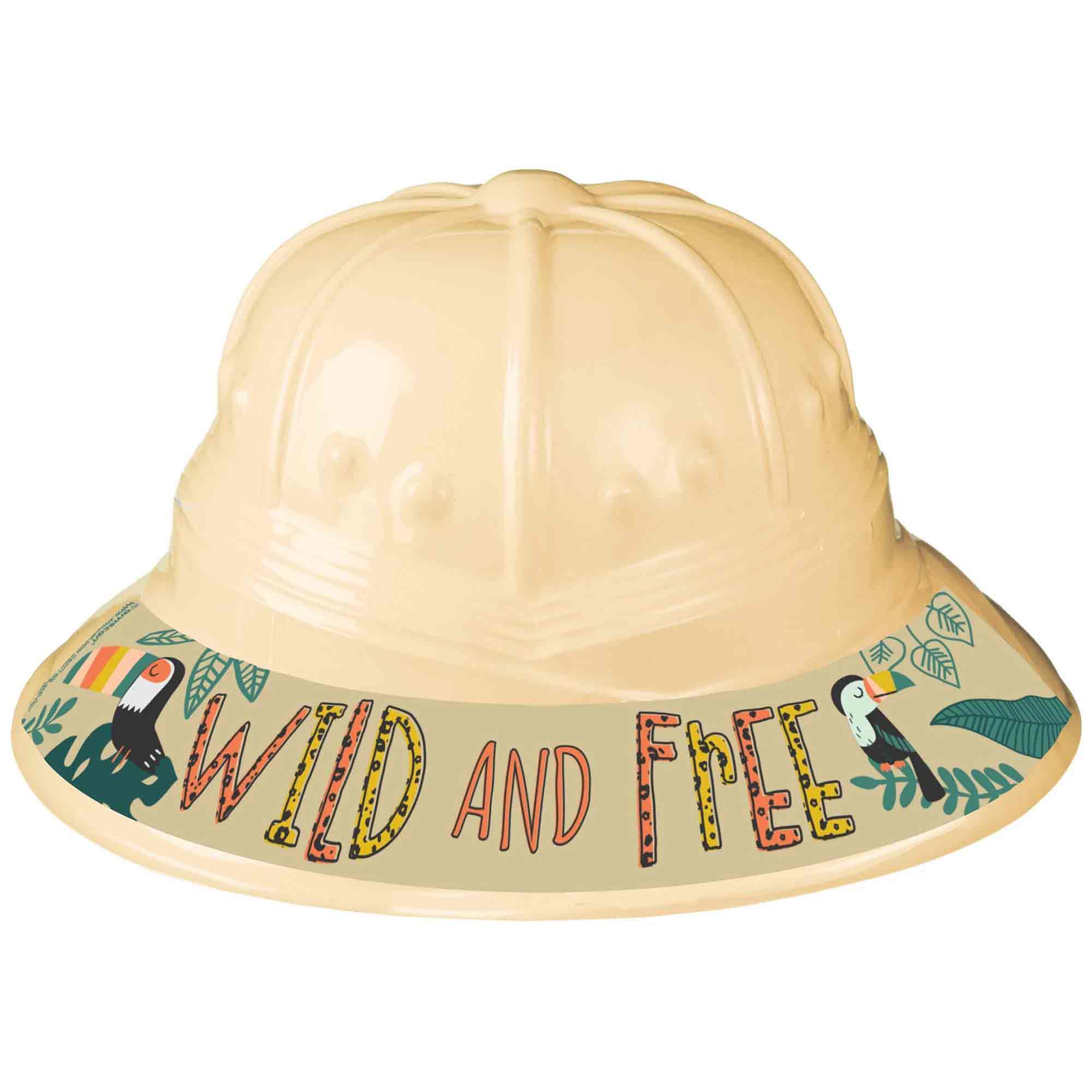 Get Wild Birthday Vacation Form Safari Hat 1pcs