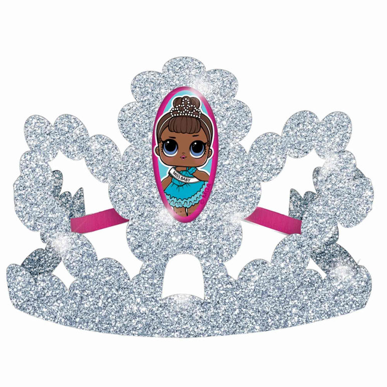 Lol Surprise Together 4Ever Favor Glitter Tiaras 8pcs