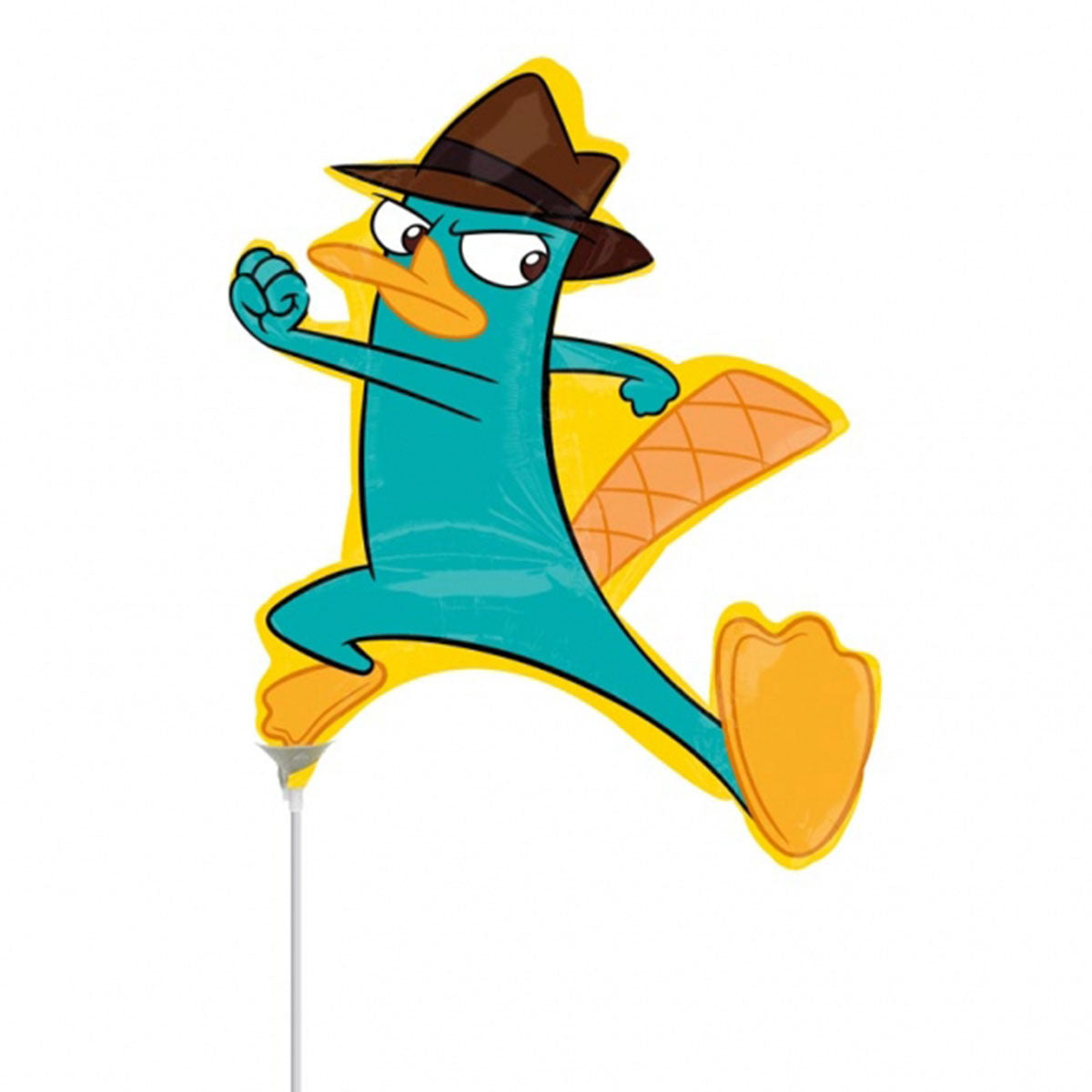 Phineas And Ferb Agent Mini Shape Balloon Balloons & Streamers - Party Centre