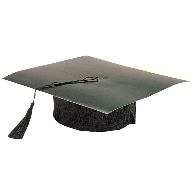 Shop Black Paper Graduation Cap x Party Centre1