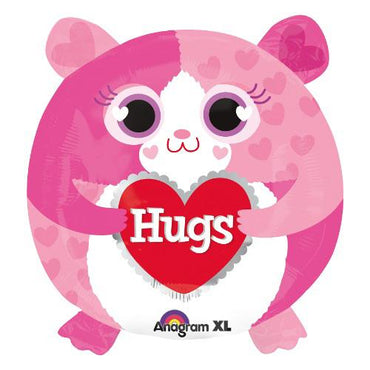 Hamster Love Junior Shape Foil Balloon Balloons & Streamers - Party Centre