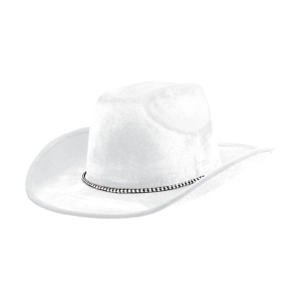 Cowboy Hat White Costumes & Apparel - Party Centre