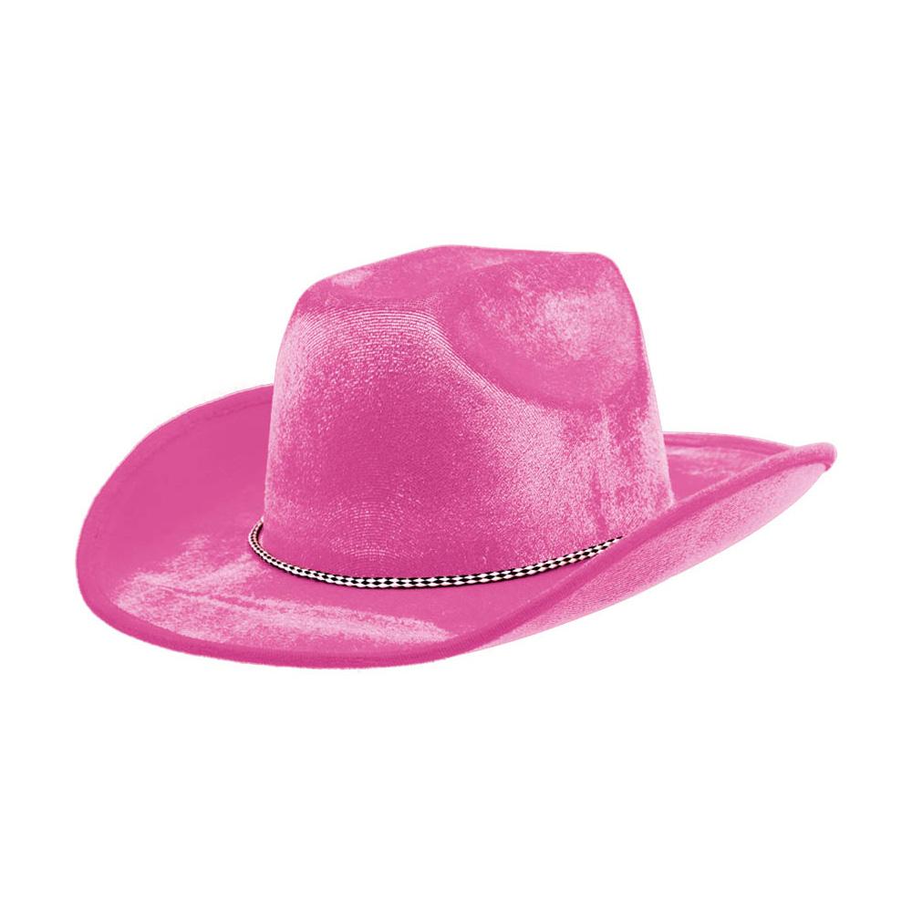Cowboy Hat Pink Costumes & Apparel - Party Centre