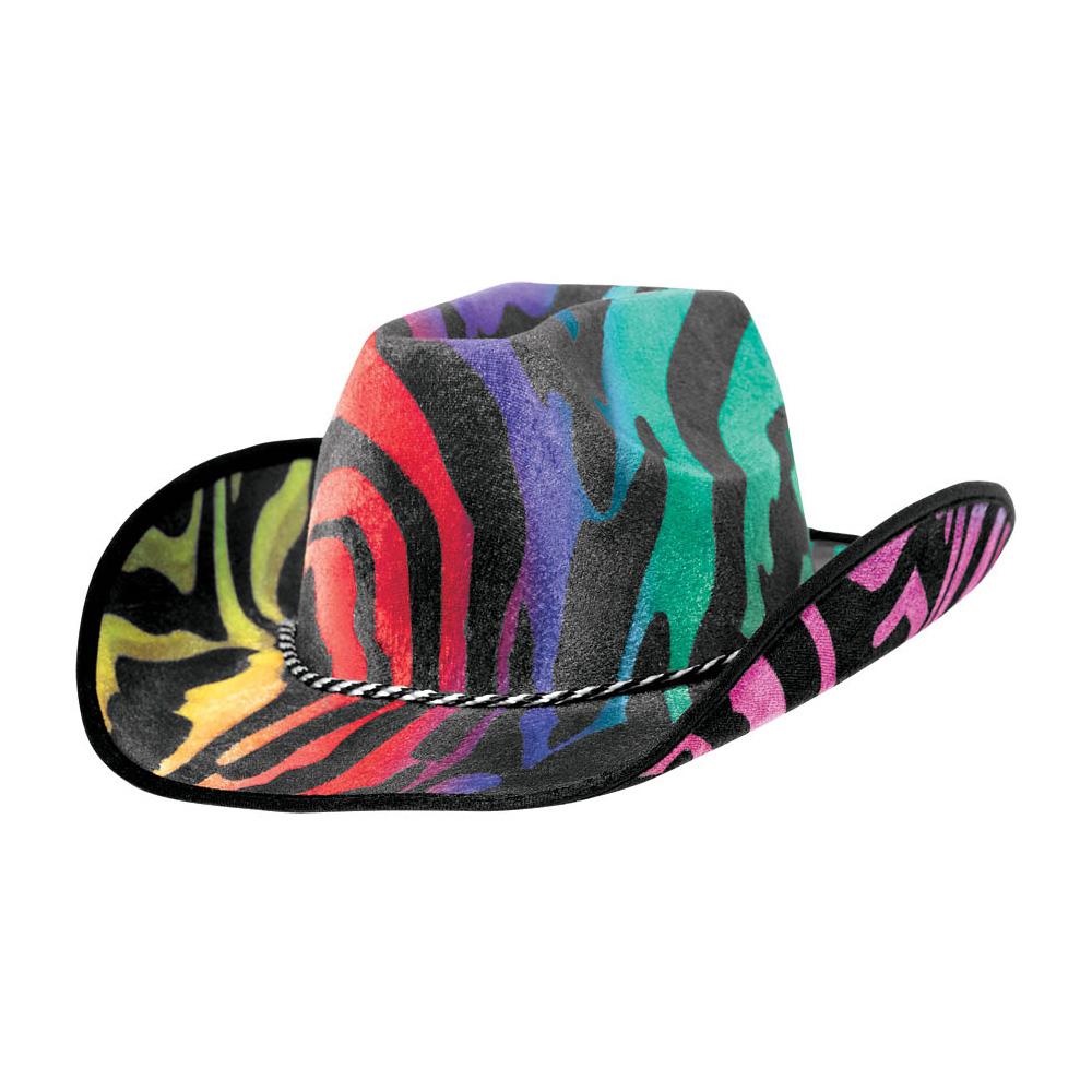 Rainbow Cowboy Hat Costumes & Apparel - Party Centre