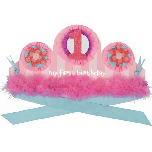 1st Birthday Girl Specialty Crown